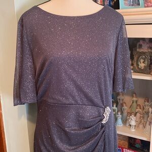 Size 16 Elegant Evening DressNever altered or worn 58" hollow to hem Full lined